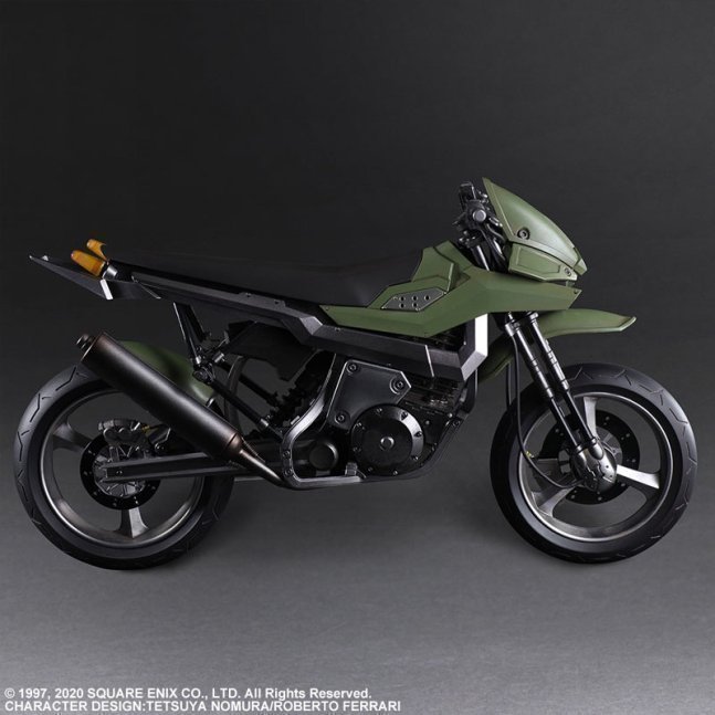 Jessie & Bike SET PLAY ARTS Kai Action Figure -- Final Fantasy VII