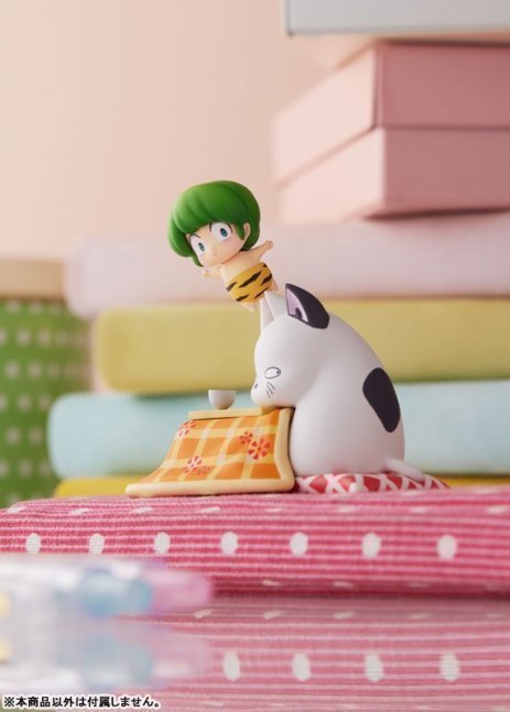 Ten & Kotatsu Neko Mini Figure -- Urusei Yatsura