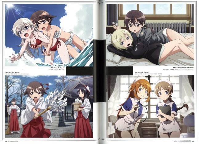 Strike Witches Road to Berlin Official Fanbook Complete File