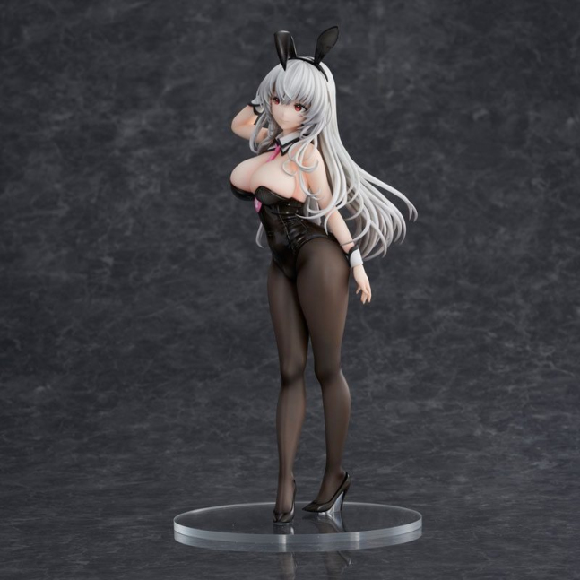 White Haired Bunny Figure Illustrated by Io Haori