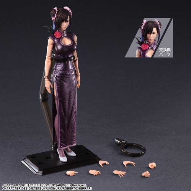 Tifa Lockhart PLAY ARTS Kai Action Figure Fighter Dress Ver. Final