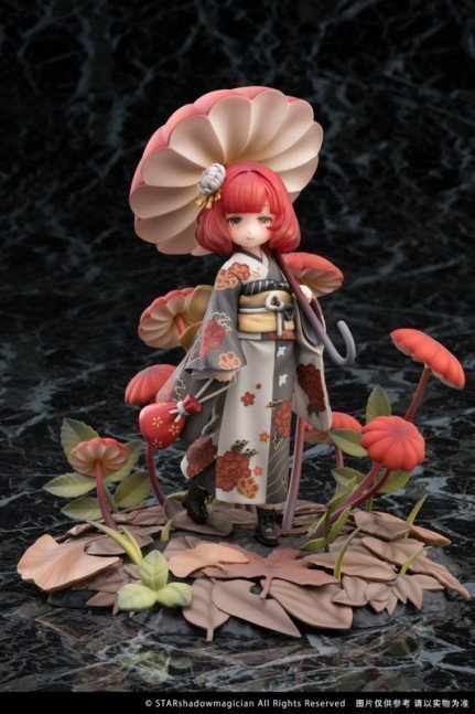 Mushroom Girls Series No.6 Marasmius Haematocephalus 1/1 Complete Figure