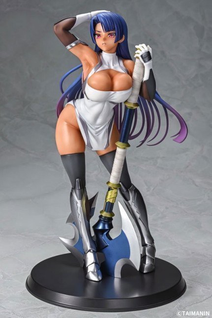 Taimanin RPG X Awaki Wakamurasaki Murasaki Yatsu 1/6 Figure Tan ver.