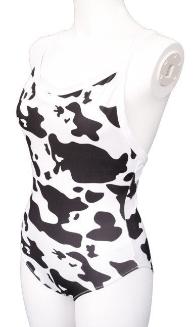 Cow Print Swimsuit - Otokonoko 2L