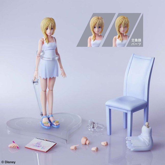 Namine BRING ARTS Action Figure -- KINGDOM HEARTS III