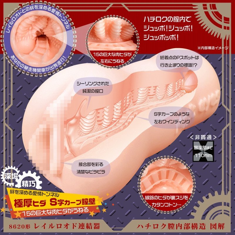 *With Bonus* Hachiroku Railroad Coupler with Bonus
