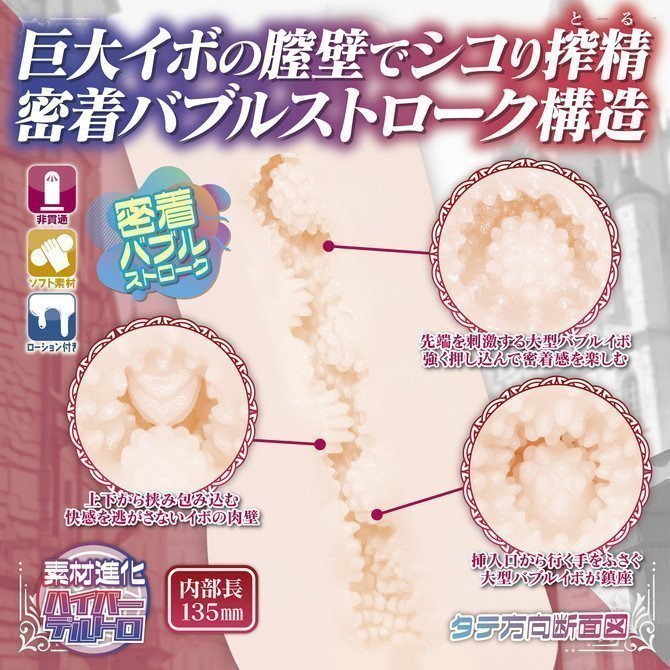 DELLTORO STORY Close-fitting, bubble stroke