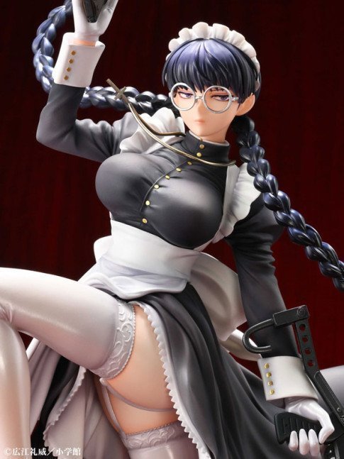 Roberta 1/7 Figure Nightmare Maid Ver. -- Black Lagoon