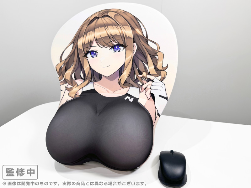 Dolphin Wave Life Sized Oppai Mousepad -- Shion Suminoe