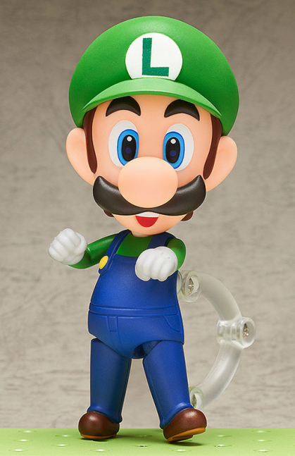 Luigi Nendoroid Figure -- Super Mario Brothers