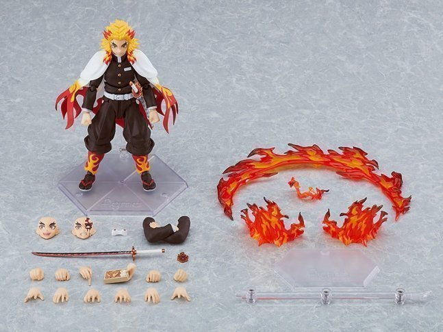 Kyojuro Rengoku Figma Action Figure -- Demon Slayer: Kimetsu no Yaiba