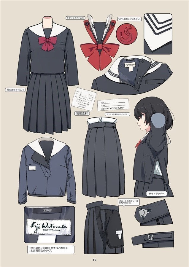 SCHOOL UNIFORM STATIC DISPLAY 02 DESIGNERS BRAND SCHOOL UNIFORM