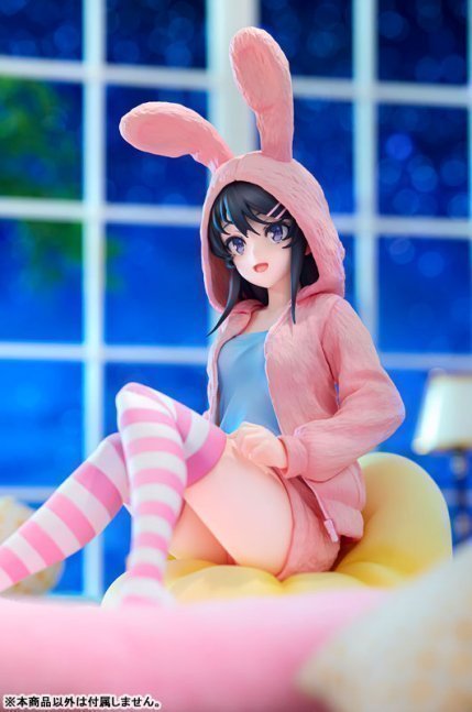 Mai Sakurajima KDcolle Figure Hoodie*Look Rabbit Ears ver. KADOKAWA Special Set