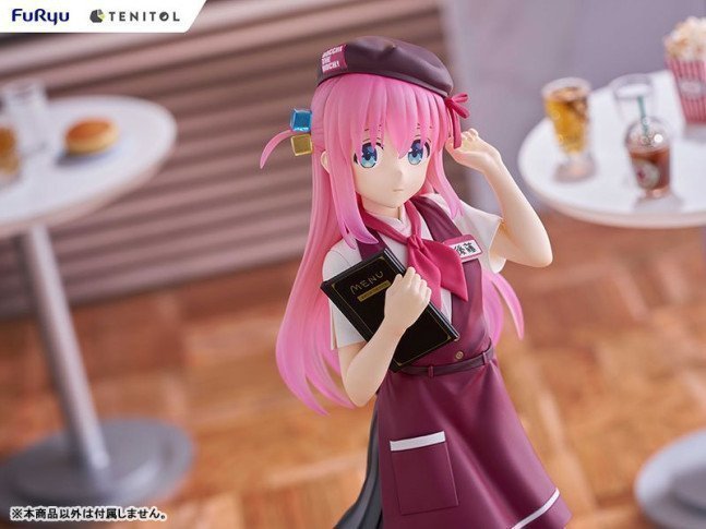 Hitori Gotoh TENITOL Figure Cafe Style ver. -- BOCCHI THE ROCK!