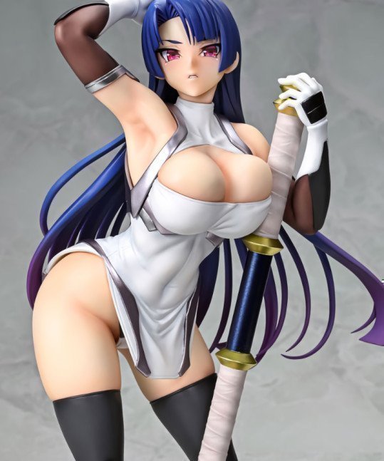 Taimanin RPG X Awaki Wakamurasaki Murasaki Yatsu 1/6 Figure