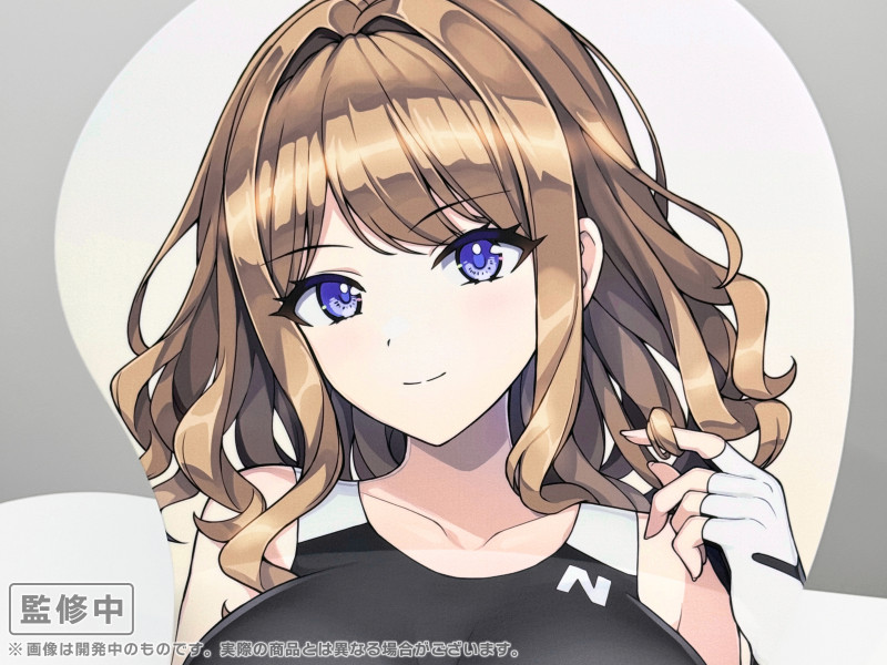 Dolphin Wave Life Sized Oppai Mousepad -- Shion Suminoe