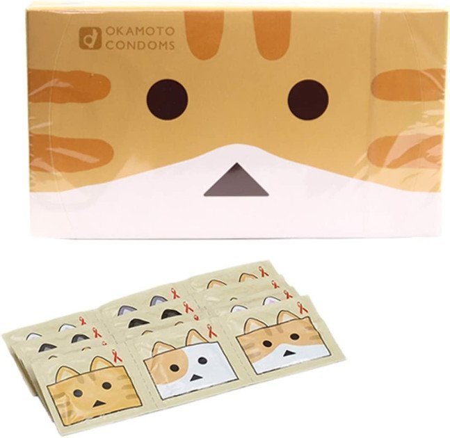 Danboard Box Condoms -- Tiger Version (Nyanboard)