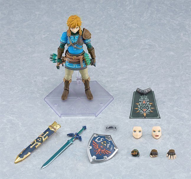 Link Figma Action Figure -- The Legend of Zelda: Tears of the Kingdom ver.
