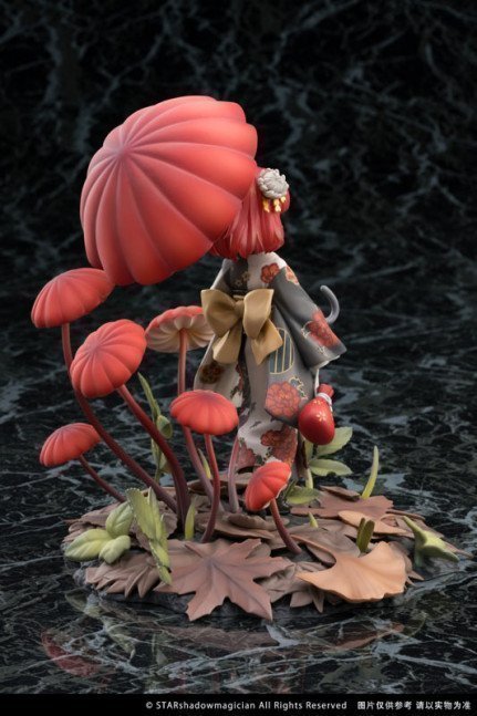 Mushroom Girls Series No.6 Marasmius Haematocephalus 1/1 Complete Figure