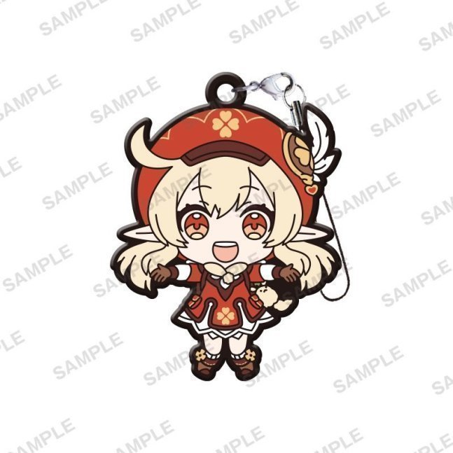 Genshin Impact Capsule Rubber Strap vol.2 Full Set of 9