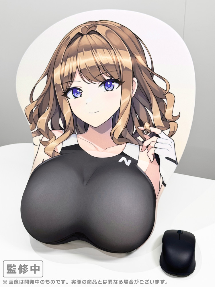 Dolphin Wave Life Sized Oppai Mousepad -- Shion Suminoe