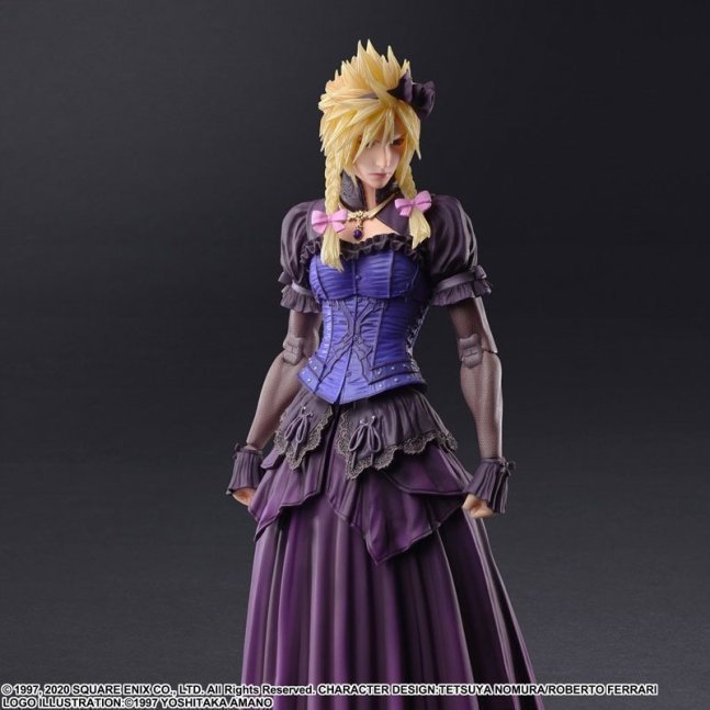 Cloud Strife PLAY ARTS Kai Figure -Dress Ver. -- Final Fantasy VII
