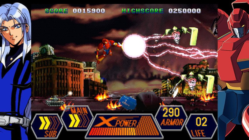 70's-style Robot Anime Geppy-X (Multi-Language) - Switch