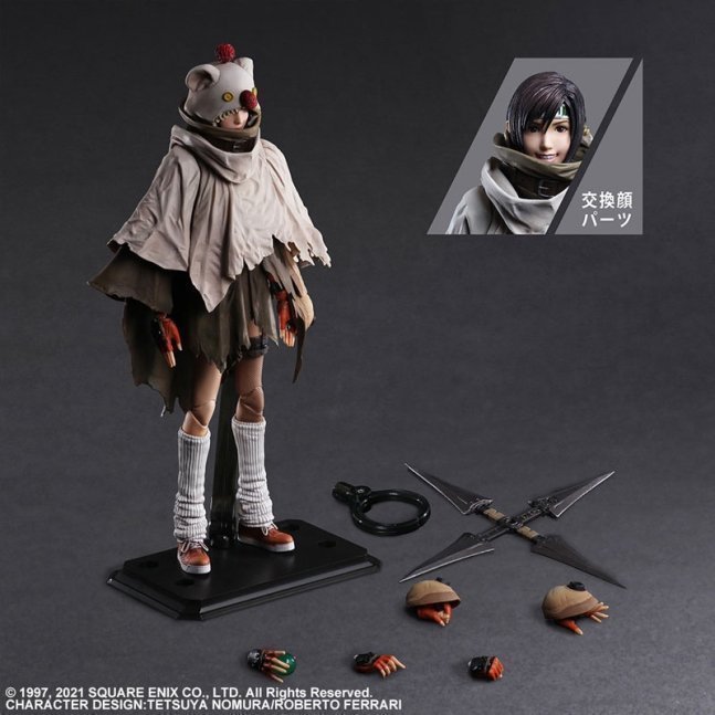Yuffie Kisaragi PLAY ARTS Kai Action Figure -- Final Fantasy VII Remake Intergrade