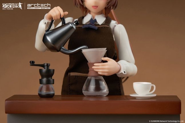 ARCTECH Girls' Frontline Springfield Quietly Enjoying a Mellow Moment Ver. 1/8 Action Figure