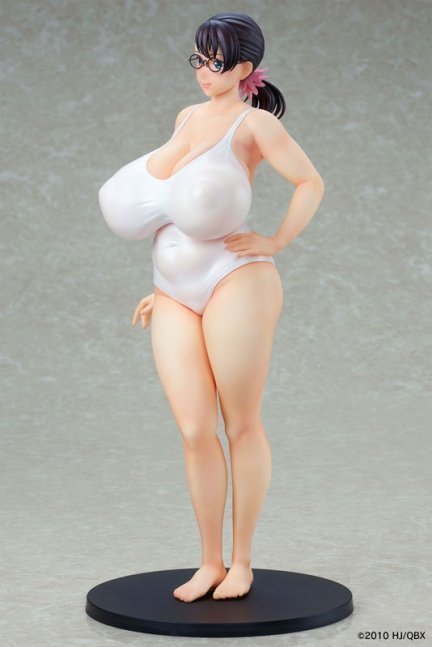 Weapon Seller Cattleya 1/7 Figure White Swimsuit ver. -- Queen's Blade Beautiful Warriors