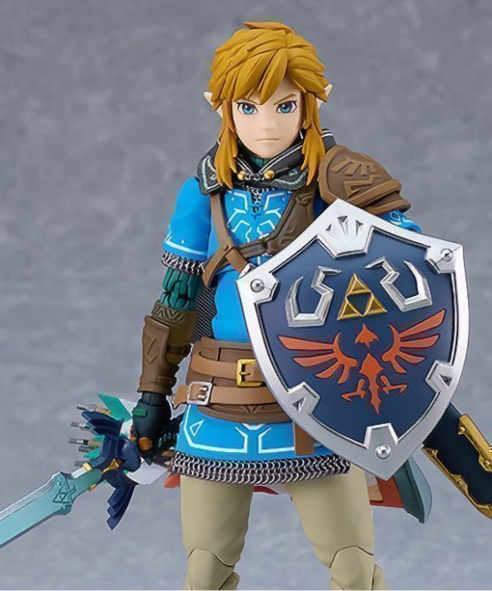 Link Figma Action Figure -- The Legend of Zelda: Tears of the Kingdom ver.