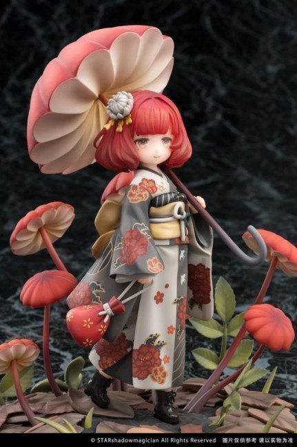 Mushroom Girls Series No.6 Marasmius Haematocephalus 1/1 Complete Figure