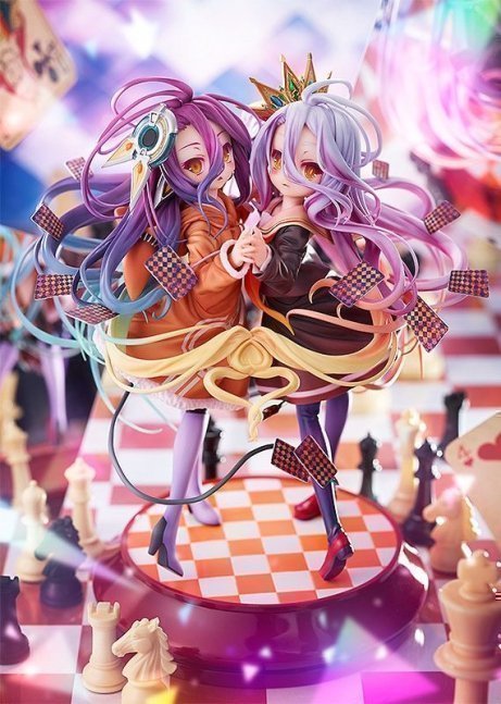 Shiro & Schwi 1/7 Figure -- No Game No Life Zero