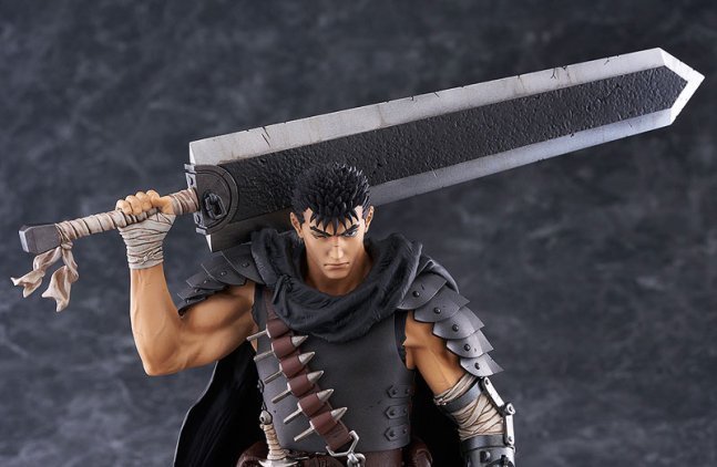 Guts [Black Swordsman] L size POP UP PARADE Figure -- Berserk