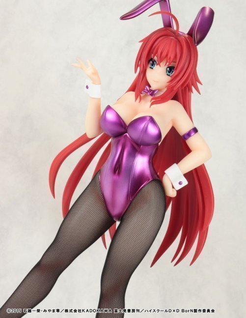 Rias Gremory 1/6 Figure Purple Bunny ver. -- High School D x D BorN