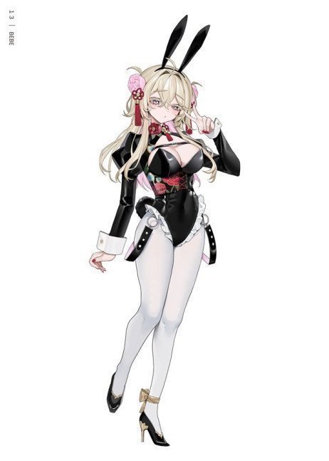 HBB -HONEY BUNNY BUNNY -MANDARIN GOWN+BUNNY MIX-