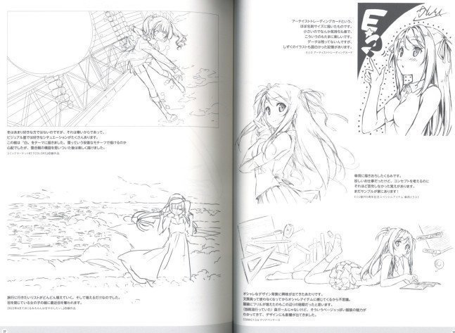iMaGiNe Kantoku 20th Anniversary Rough&LineArt