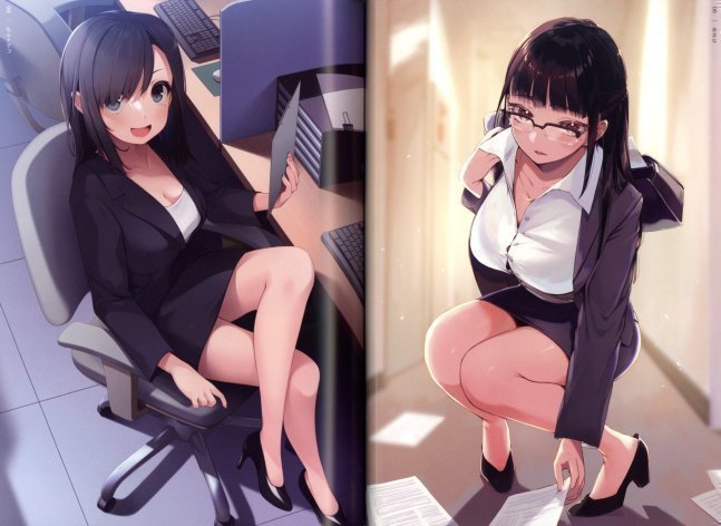 Kuro Tights x OL Tribute Illustbook