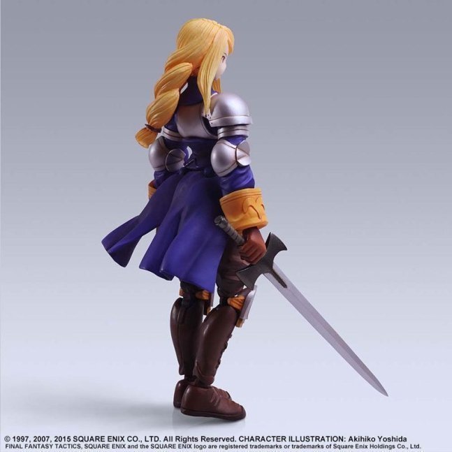 Final Fantasy Tactics Agrias Oaks BRING ARTS Action Figure