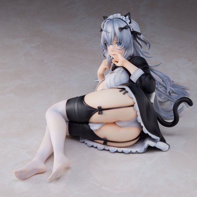 Maid Cat Figure Illustrated by Kohmashiro