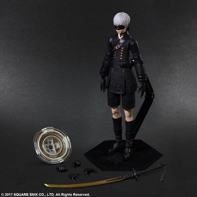 YoRHa No.9 Type S PLAY ARTS Kai Action Figure STD Edition -- NieR:Automata