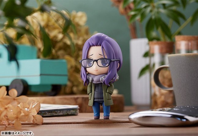 Sakura Kagamihara Nendoroid Figure -- Yuru Camp