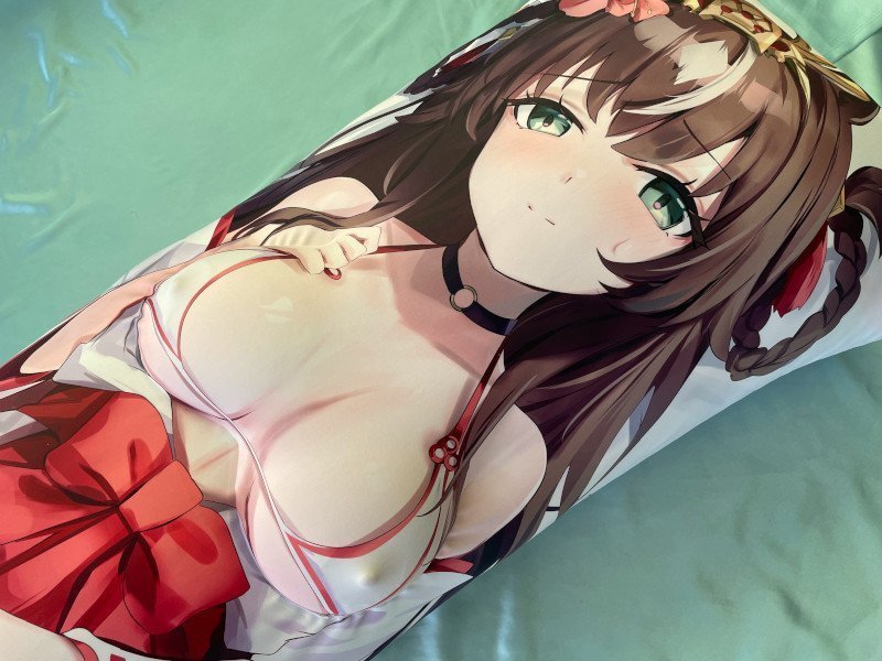 M.J.Original Momi Makura Hug Pillow Cover - Mikoto Kaguraba  - Full Size (With Breast Pillow Part)
