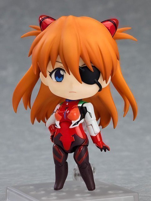 Asuka Shikinami Langley Nendoroid Figure Plugsuit Ver. -- Rebuild of Evangelion