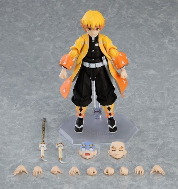 Zenitsu Agatsuma Figma Action Figure Regular Edition -- Demon Slayer: Kimetsu no Yaiba