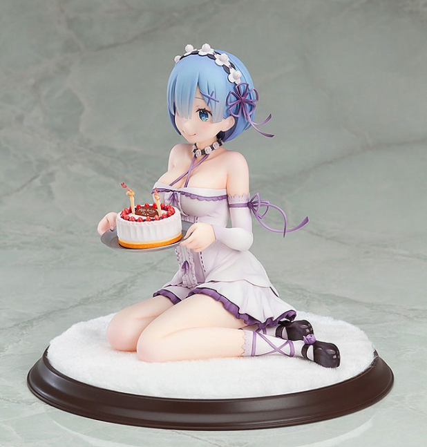Rem 1/7 Figure Birthday Cake Ver. -- Re:ZERO -Starting Life in Another World