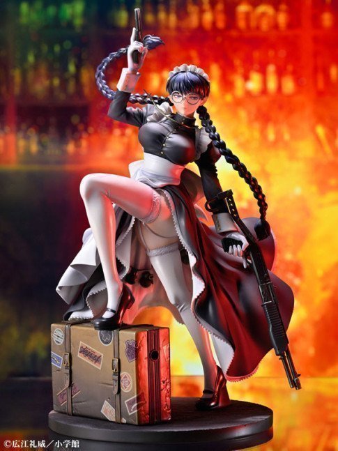 Roberta 1/7 Figure Nightmare Maid Ver. -- Black Lagoon