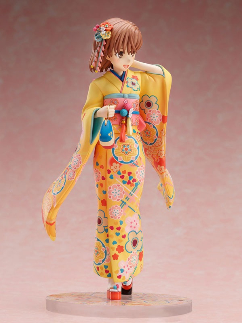 Mikoto Misaka 1/7 Figure Kimono ver. -- Toaru Kagaku no Rail Gun T