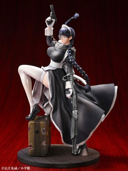 Roberta 1/7 Figure Nightmare Maid Ver. -- Black Lagoon