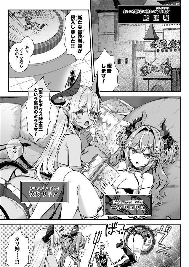 Succubuses At Demon Castle vs Paradine